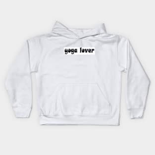 Yoga time Kids Hoodie